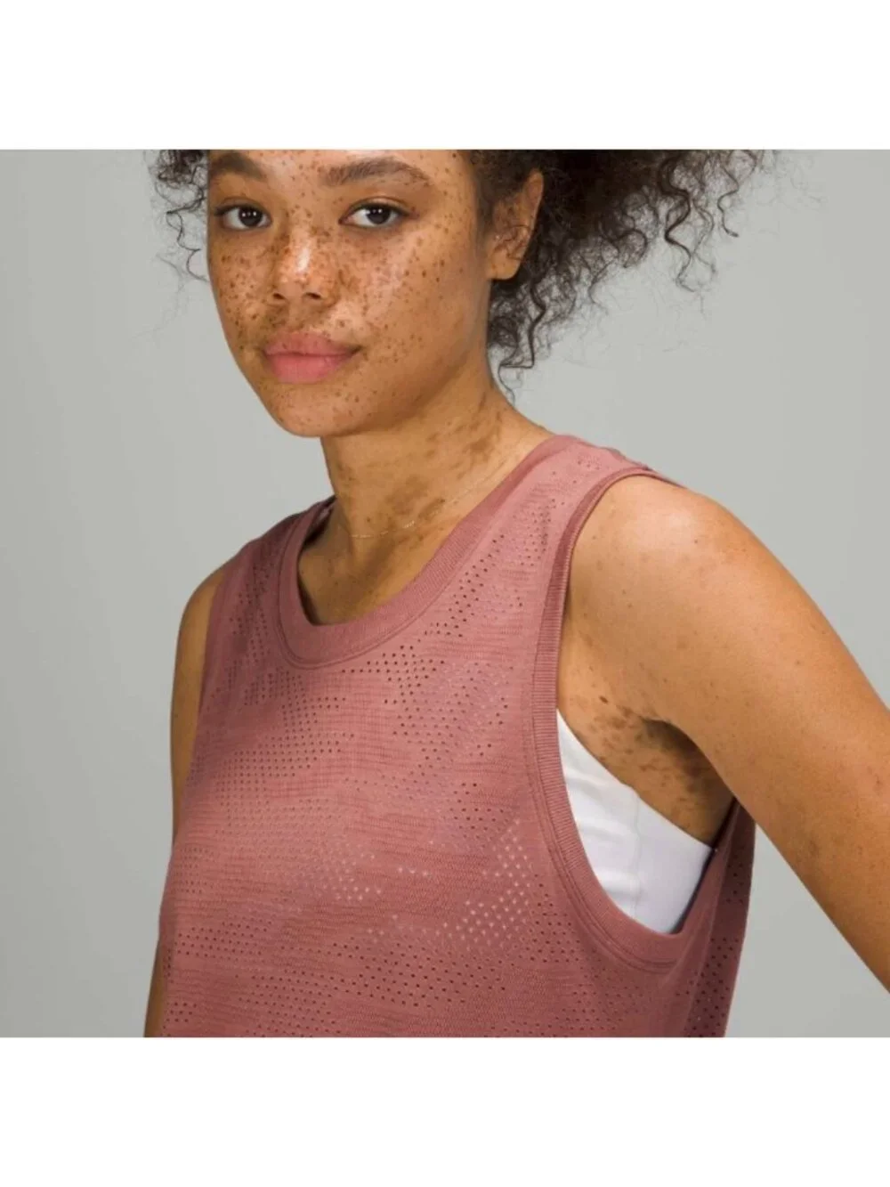 Lululemon Train to Be Tank *Camo Dot Camo Spiced Chai